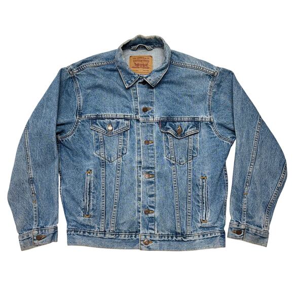 Levi's Jackets & Blazers - Vintage Levi's Jacket Medium Mens Denim Trucker 70507-4890 Made in USA 80s